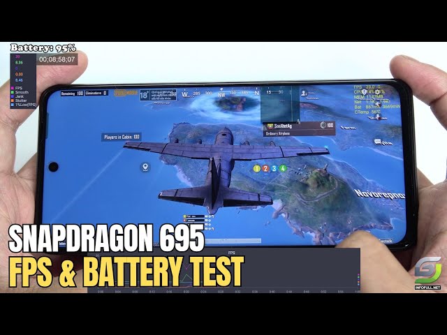 Oppo A98 test game PUBG Mobile Update 2024 | Snapdragon 695