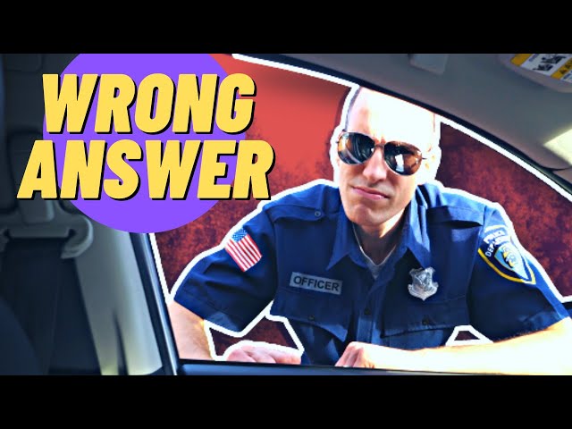LAWYER: What NOT to Say When You Get Pulled Over