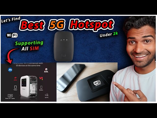 Finding Best 5G Hotspot (Routers) Under budget on Amazon & Flipkart | MIX SOLID MEDIA |
