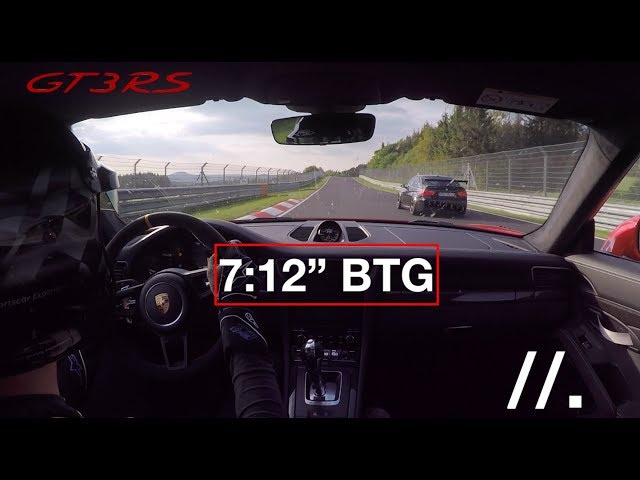 3rd BEST TIME! 7:12"BTG with traffic/Porsche 991.2 GT3RS Nordschleife//.