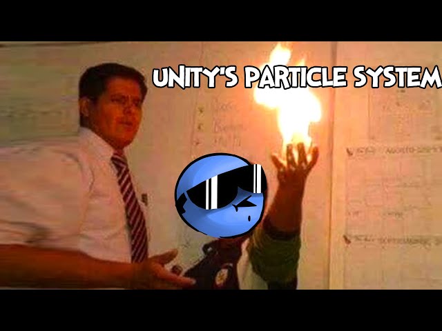 unity's particle system
