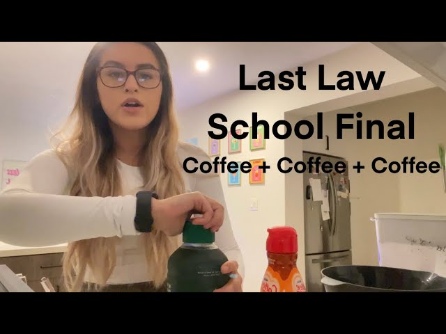 Prep With Me For My Last Law School Final (of 1L fall semester)