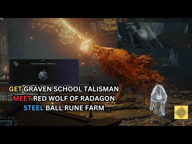 Get Graven School Talisman, Meet Radagon & Farm XP (Balls) - My Quest to Become OP Mage Episode 12