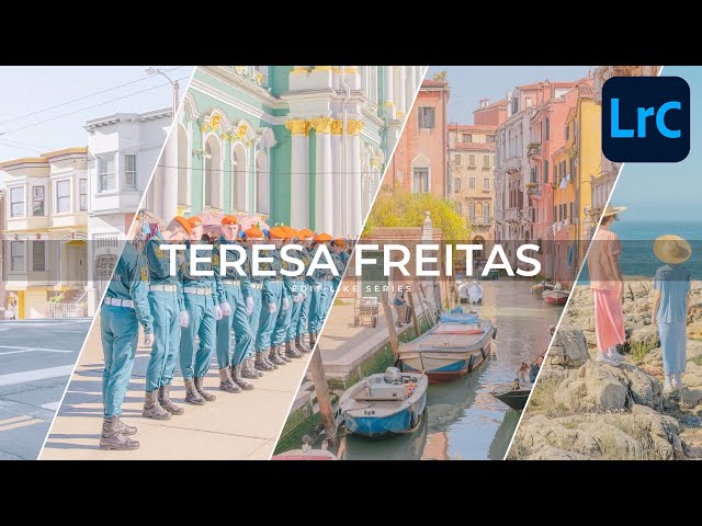 Edit Pastel Colours Like Teresa Freitas | Lightroom Classic Tutorial FreePreset