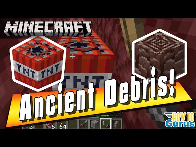 I blast 200 TNT in Netherite to obtain ancient debris ##playing Minecraft on YouTube world part 27