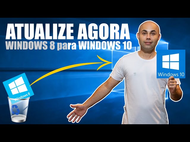 Como ATUALIZAR o Windows 8 para o Windows 10