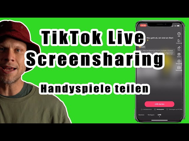 🎮 TikTok Live Screensharing – Handyspiele streamen | #FragdenDan #einfachdan