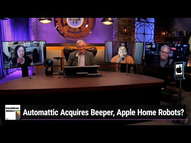 Cars Into Robots - Automattic Acquires Beeper, Apple Home Robots?