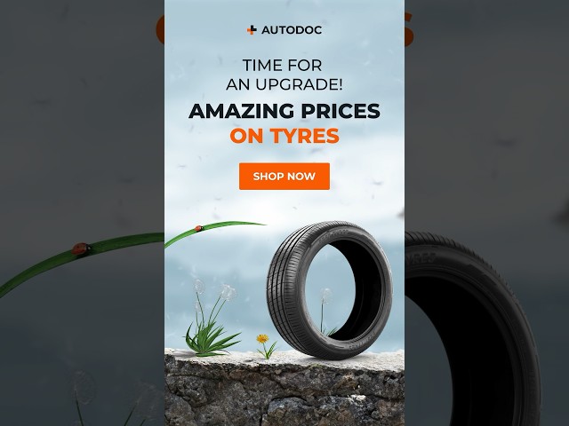 🎉 Time for an upgrade! Amazing prices on tyres | AUTODOC #shorts
