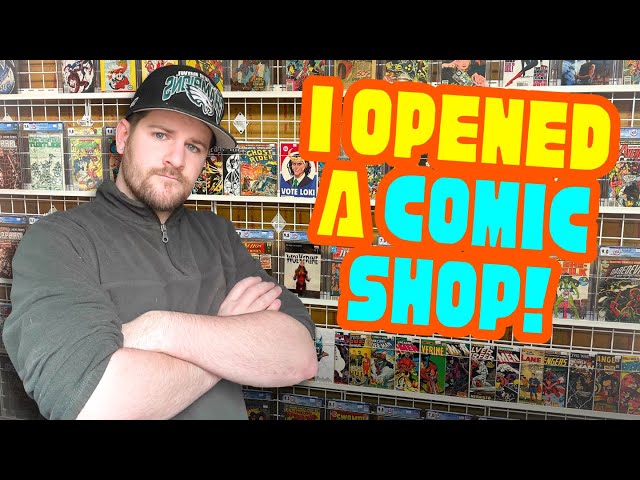 I Opened a Comic Shop! (Sorta)
