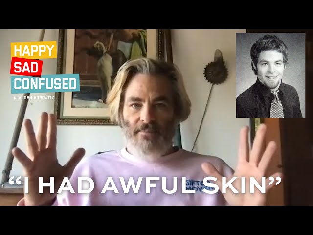 Chris Pine bombed his audition for THE OC because of bad skin
