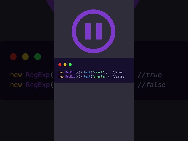Неочевидный код на JavaScript с RegExp #javascript