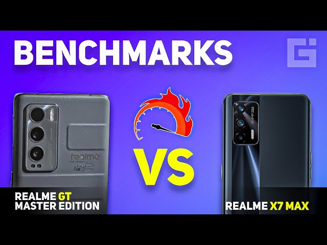 Realme GT Master Edition vs Realme X7 Max Benchmark Test | AnTuTu, Geekbench, CPU Throttling Test