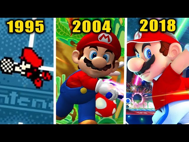 Evolution of Mario Tennis Games (1995-2018)
