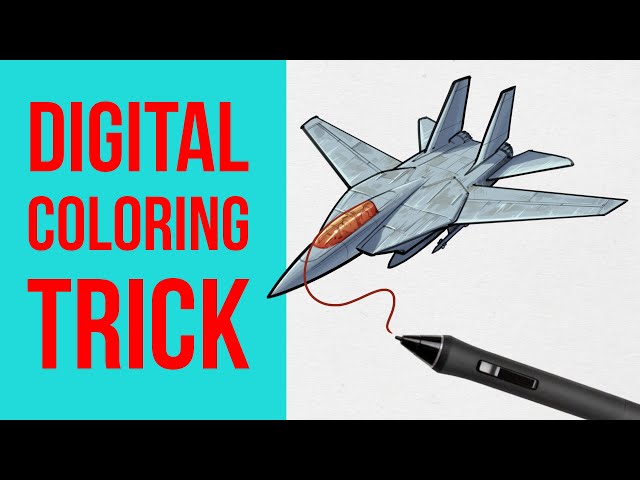 How to color your lines digitally
