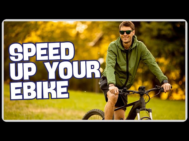 HOW TO INCREASE THE SPEED OF YOUR E-BIKE IN 30 SECONDS!