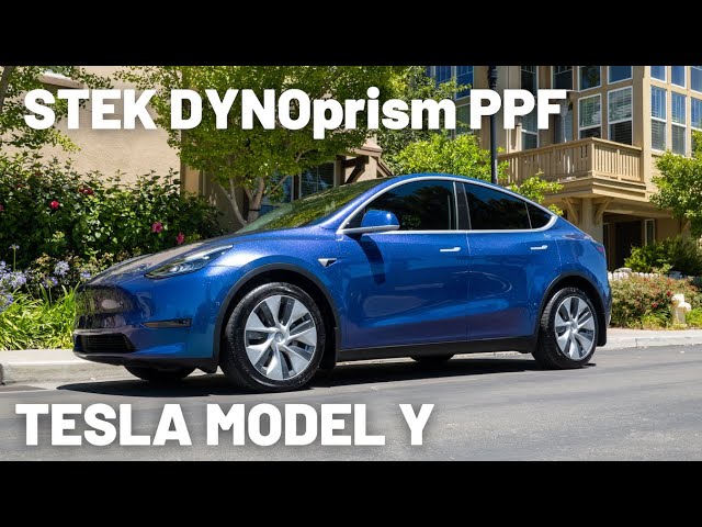 Tesla Model Y - DYNOprism Metal Flake Paint Protection Film - STEK PPF