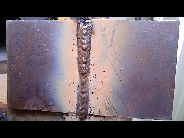 Learn how to weld in 3g position with 7018 electrode