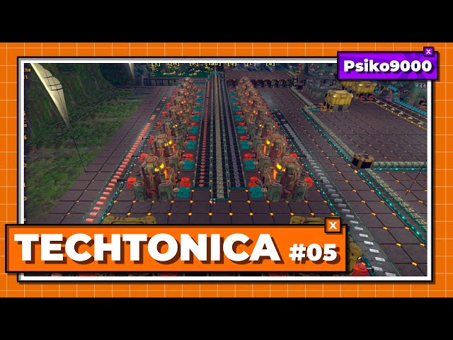AMPLIANDO MINADORAS ⛏️ TECHTONICA 05 Gameplay Español