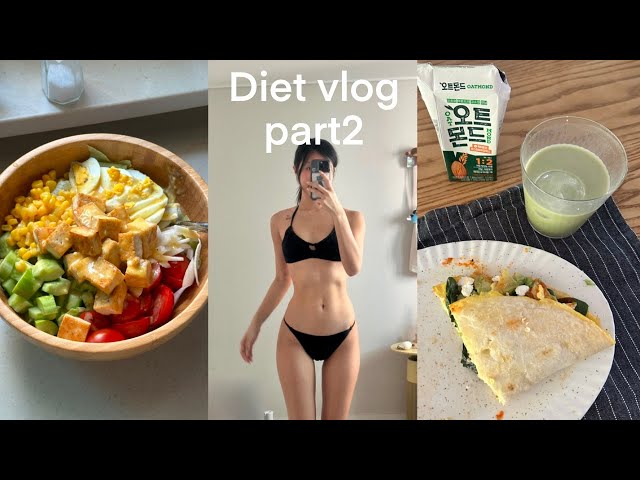 WHAT I EAT IN A DAY to lose weight part2 | 살빠지는 식단 브이로그 🥗