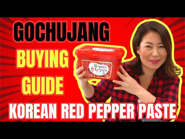 GoChuJang Tutorial: Korean Red Pepper Paste Buying Guide + DELICIOUS Korean recipes using Gochujang