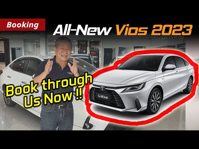 All-New Toyota Vios 2023 -  Ready For Booking,  Beat The Queue, Do it Now! | YS Khong Driving