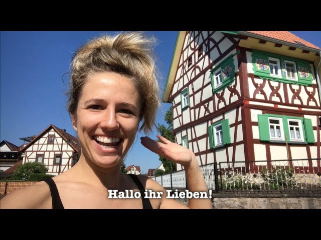 German in One Minute: das Fachwerkhaus! (I am back in Germany!)