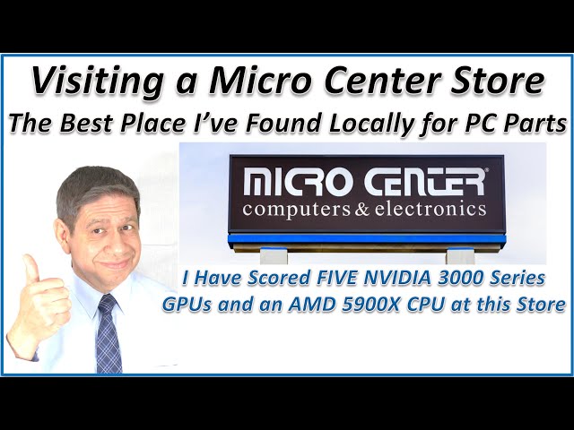Spur of the Moment Visit to Micro Center on the 1st Day of Spring