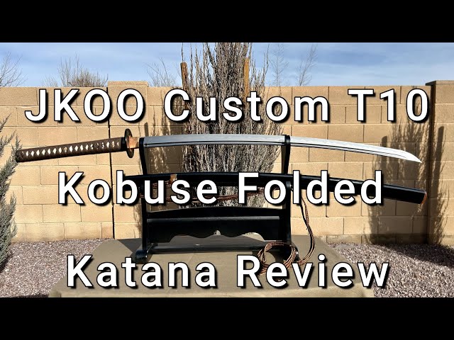 JKOO SinoSword .com Custom T10 Kobuse Folded Katana Review