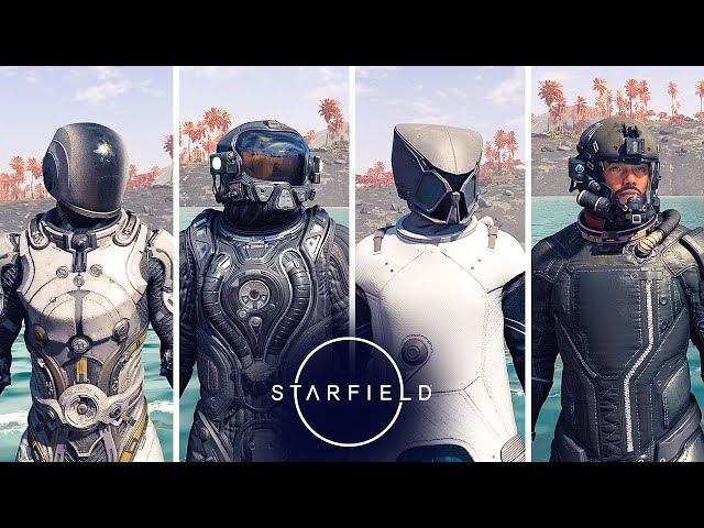 Starfield - 15 Awesome SPACE SUITS in-game