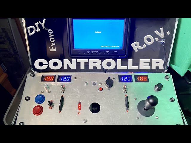 ROV Submarine Controller with metal detector