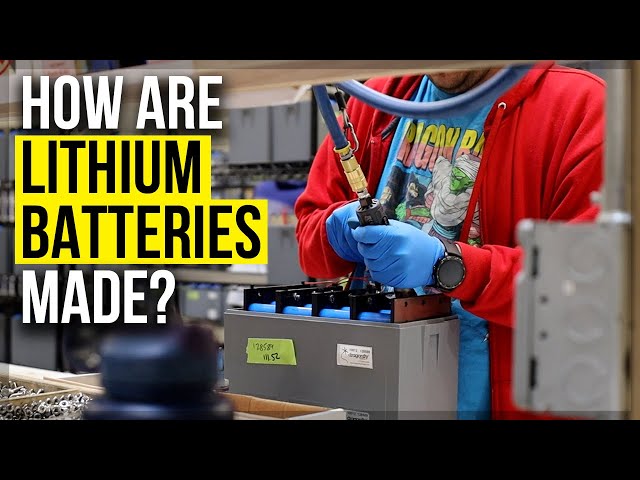How are Lithium Batteries made? Battle Born Battery Factory Tour!