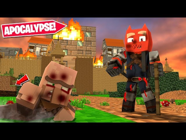 Minecraft Apocalypse - SECURE VILLAGE OF SURVIVORS!