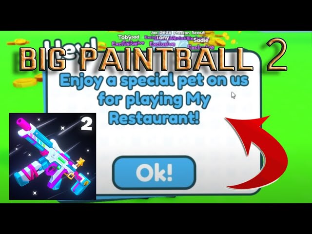Is Big Paintball 2 the NEXT FREE HUGE PET EVENT in Pet Simulator X? 🔫😱