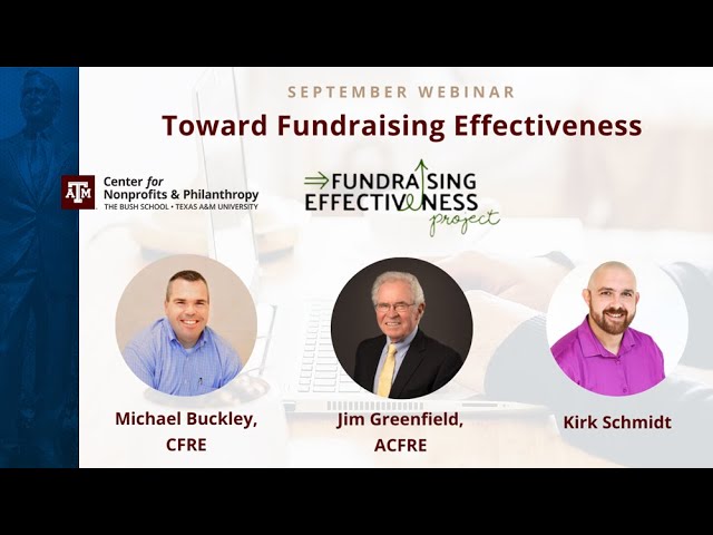 CNP Facilitates Panel Discussion with Members of the Fundraising Effectiveness Project