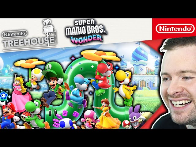 SUPER MARIO BROS. WONDER Gameplay | Nintendo Treehouse Live 🎇 Domtendos Reaktion