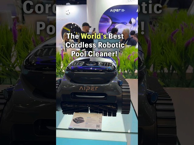 Aiper: WORLDS First Robotic Pool Cleaner - Best Tech of CES 2024