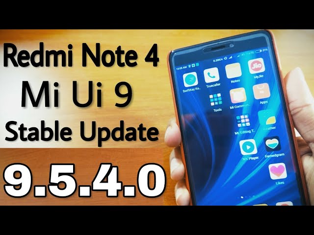 MIUI 9 ¦ 9.5.4.0 ¦ Global Stable Update ¦ Redmi note 4 ¦ Top Best Features of MIUI9 you should know