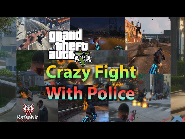 GTA 5 - Crazy Fight With Police For Lalita Ka Badla | GTA V Gameplay 18+ | RafsaNic