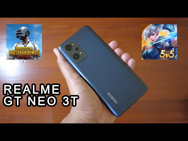 Realme GT Neo 3T - Mobile Legend & PUBG gameplay