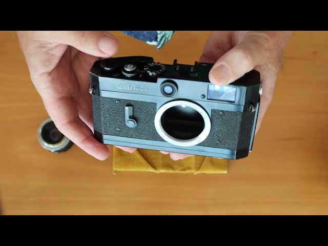 Unboxing the Canon P Rangefinder Camera
