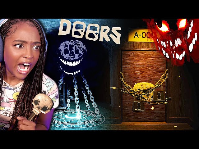 Unlocking A-60 is SCARY but the Crucifix is AMAZING!! | Roblox Doors (Hotel Update)