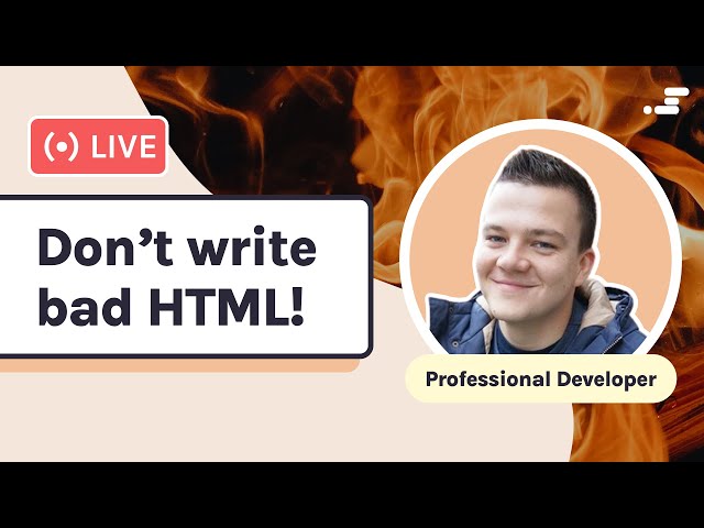 Don't write bad HTML - with Manuel from HTMHell