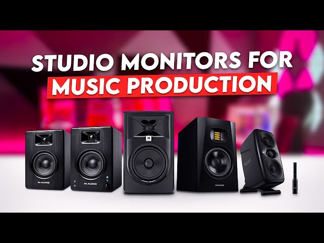 7 STUDIO MONITORS for Mixing & Music Production at Home