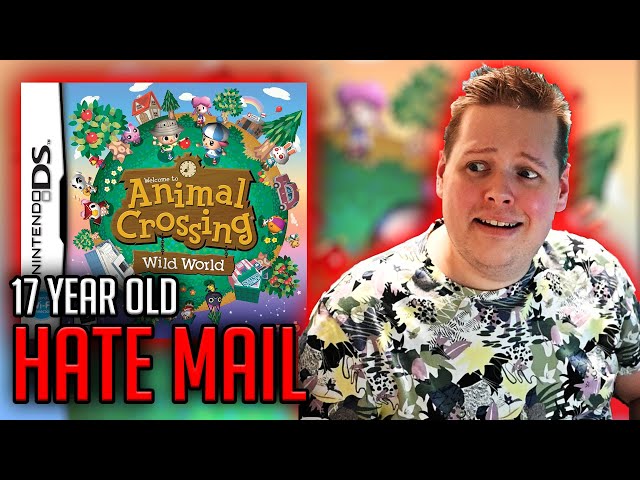Reading 17 YEAR OLD HATE MAIL in Animal Crossing: Wild World