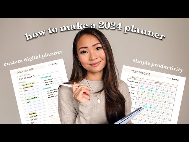 plan with me | how to make a digital planner (free + easy), goodnotes & digital planning tips