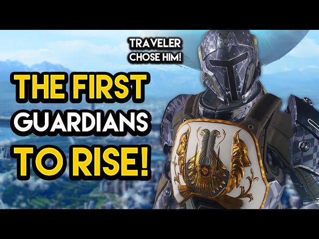 Destiny 2 - THE FIRST GUARDIANS TO BE RISEN BY THE TRAVELER!