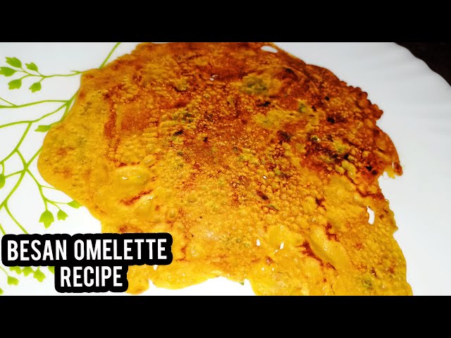 Besan Omelette Recipe | Quick & Delicious Breakfast Recipe