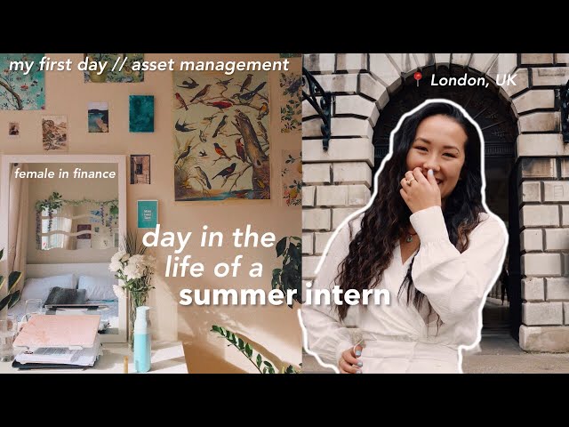 💰 day in the life of a business summer intern || female in finance vlog 👩🏻‍💼