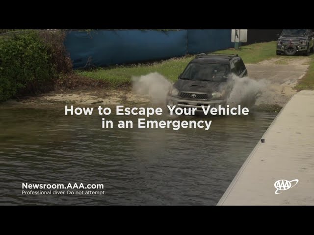 How to Escape Your Car in a Water Emergency